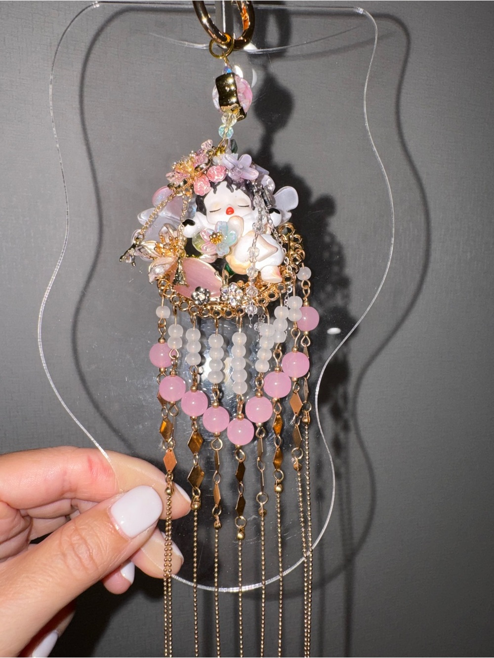 Skullpanda doll charm